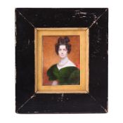 Y AFTER W J NEWTON, PORTRAIT MINIATURE OF ANNE CHICHESTER (1803-1834), CIRCA 1835