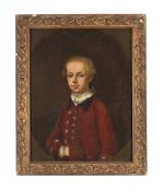 AUSTRIAN SCHOOL (LATE 18TH CENTURY), PORTRAIT OF A BOY IN A RED COAT