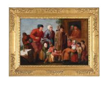 MANNER OF PIETER BRUEGEL, THE HURDY-GURDY PLAYER