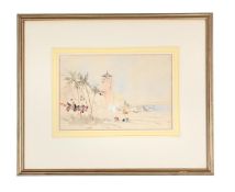 HERCULES BRABAZON BRABAZON (BRITISH 1821-1906), A VILLAGE IN NORTH AFRICA