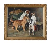 ENGLISH SCHOOL, AFTER FANNIE MOODY (BRITISH 1861-1948), SPORTING PROSPECTS