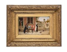 THEODORE CERIEZ (BELGIAN 1832-1904), MERRYMAKING