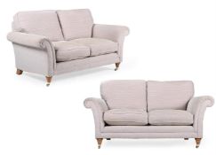 A PAIR OF PARKER KNOLL 'BURLEIGH' TWO SEAT SOFAS, MODERN