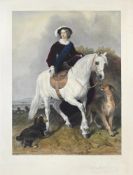THOMAS LANDSEER (BRITISH 1795-1880), QUEEN VICTORIA ON HORSEBACK