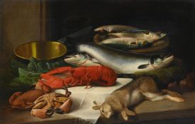 JOHN BUCKNELL RUSSELL (SCOTTISH CIRCA 1819-1893), A SCOTTISH STILL LIFE