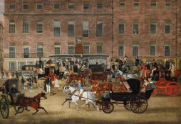 JAMES POLLARD (BRITISH 1792-1867), HATCHETTS