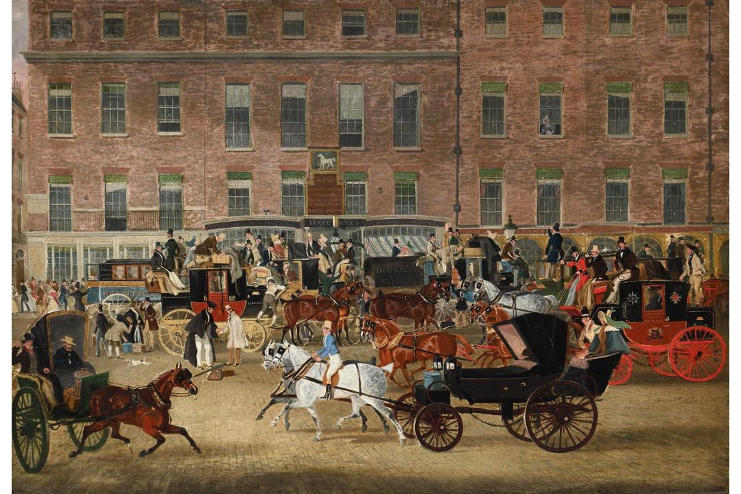 JAMES POLLARD (BRITISH 1792-1867), HATCHETTS - Image 1 of 3