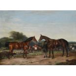 ENGLISH SCHOOL (19TH CENTURY), THE ATHERSON HUNT STARTING OFF