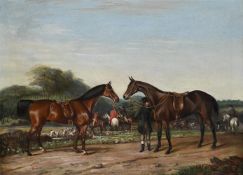 ENGLISH SCHOOL (19TH CENTURY), THE ATHERSON HUNT STARTING OFF
