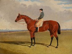 JOHN FREDERICK HERRING SENIOR (BRITISH 1795-1865), 'BAY MIDDLETON' WITH JOCKEY UP