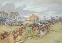 λ JOHN KING (BRITISH 1929-2014), THE BLACKMORE VALE NEAR INWOOD