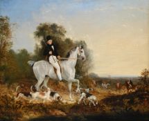 RICHARD BARRETT DAVIS (BRITISH 1782-1854), MR WARD ON QUICKSILVER