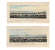 CHARLES HUNT (BRITISH 19TH CENTURY), AFTER GEORGE EARP, BRIGHTON HURDLE RACE (2)