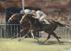 λ JOHN RATTENBURY SKEAPING (BRITISH 1901-1980), PASSING THE POST