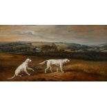 JOHN FERNELEY SENIOR (BRTISH 1782 - 1860), LORD KINTORE'S ENGLISH SETTERS 'BLUSH' AND 'JUNO'