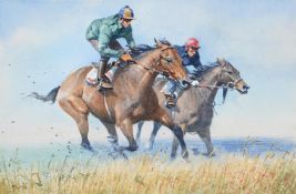 λ PETER CURLING (IRISH B. 1955), AGAINST THE COLLAR