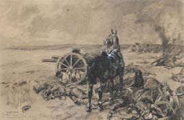 λ LIONEL DALHOUSIE ROBERTSON EDWARDS (BRITISH 1878-1966), THE SILENT BATTERY
