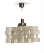 ALBANO POLI (ITALIAN, B.1935), FOR POLIARTE (ITALIAN, FD.1953), 'GLOBULA' HANGING LIGHT; CIRCA 1970