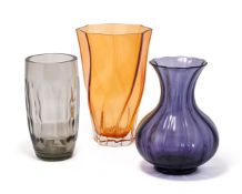 ELIS BERGH (1881-1954), FOR KOSTA BODA (SWEDISH), VASE, 1937