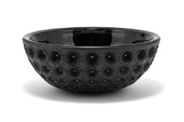 RENÉ LALIQUE (FRENCH, 1860-1945), 'NEMOURS BOWL, DESIGNED 1929, OF RECENT MANUFACTURE
