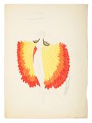 λ ERTÉ (FRENCH, 1892-1990), ‘DESDEMONA’ COSTUME DESIGN; CIRCA 1930