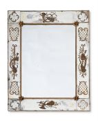 A SWEDISH GRACE WALL MIRROR, FIRST HALF 20TH CENTURY
