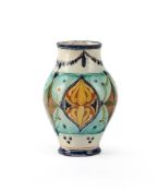FRANCES (LENA) PEIRCE, FOR DELLA ROBBIA POTTERY (ENGLISH), VASE; CIRCA 1895