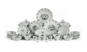 ERIC RAVILIOUS (BRITISH, 1903-1942), 'TRAVEL' PART-DINING SERVICE, CIRCA 1935