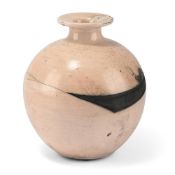FRENCH (LATE 20TH/EARLY 21ST CENTURY), AN ART POTTERY GLOBULAR VASE