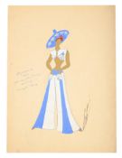 λ ERTÉ (FRENCH, 1892-1990), FASHION DESIGN; 1946