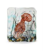 SCUOLA DEL VETRO ABATE ZANETTI (ITALIAN, FD. 1862), OCTOPUS AQUARIUM SCULPTURE; CIRCA 2010