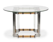MODERN, FRENCH COFFEE TABLE; 1987