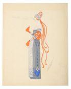λ ERTÉ (FRENCH, 1892-1990), ‘FAUST: MARGUERITE’ COSTUME DESIGN FOR GANNA WALSKA; 1920