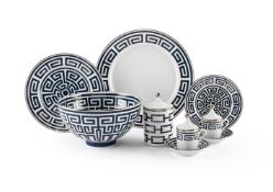 GIO PONTI (ITALIAN, 1891-1979), FOR RICHARD GINORI (ITALIAN, FD. 1735), PART 'LABIRINTO' TABLE SET
