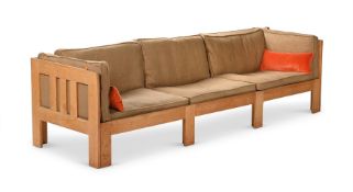 TAGE POULSEN (DANISH, B.1939), A LARGE SOFA, SECOND HALF 20TH CENTURY