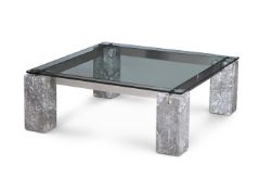 RENATO POLIDORI (ITALIAN, B.1934), 'FARAONE' COFFEE TABLE; CIRCA 1980
