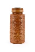 SCHEURICH KERAMIK (GERMAN, FD. 1928) ATTRIBUTED, LARGE VASE; SECOND HALF 20TH CENTURY
