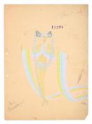 λ ERTÉ (FRENCH, 1892-1990), ‘IRIS; L’ARC-EN-CIEL’ COSTUME DESIGN; 1934/1935