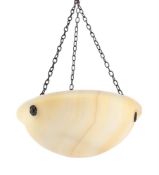 ROBERT KIME LTD., A DOMED HANGING LAMP, LATE 20TH/ EARLY 21ST CENTURY
