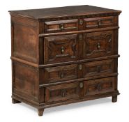 A JAMES II WALNUT CHEST OF DRAWERS, CIRCA 1685