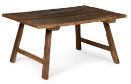 A SPANISH WALNUT SIDE OR SERVING TABLE, 18TH OR EARLY 19TH CENTURY