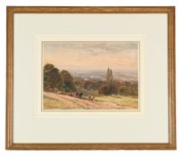 ARTHUR HENRY ENOCK (BRITISH ACT. 1869-1912), ON THE HASTINGS ROAD