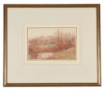 WILMOT PILSBURY (BRITISH 1840-1908), VIEW OF THE RIVER MOLE