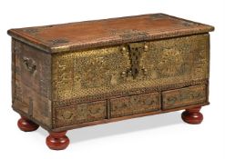 A ZANZIBAR CHEST, FIRST HALF 19TH CENTURY