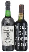 1948/1970 Mixed Lot of Barbeito, Verdelho Madeira and Warre's, Vintage Port