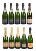 2002/2008 Mixed Lot of Vintage Champagne, Brut and Rose