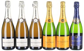 Mixed Lot of Non-Vintage Champagne