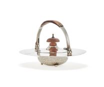 A VICTORIAN SCOTTISH SILVER STRAINER