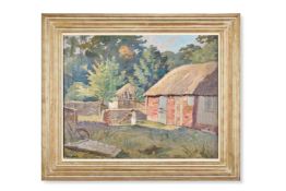 λ ETHELBERT WHITE (BRITISH 1891-1972), FARMYARD