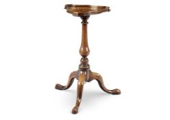 A GEORGE II MAHOGANY KETTLE STAND, MID 18TH CENTURY
